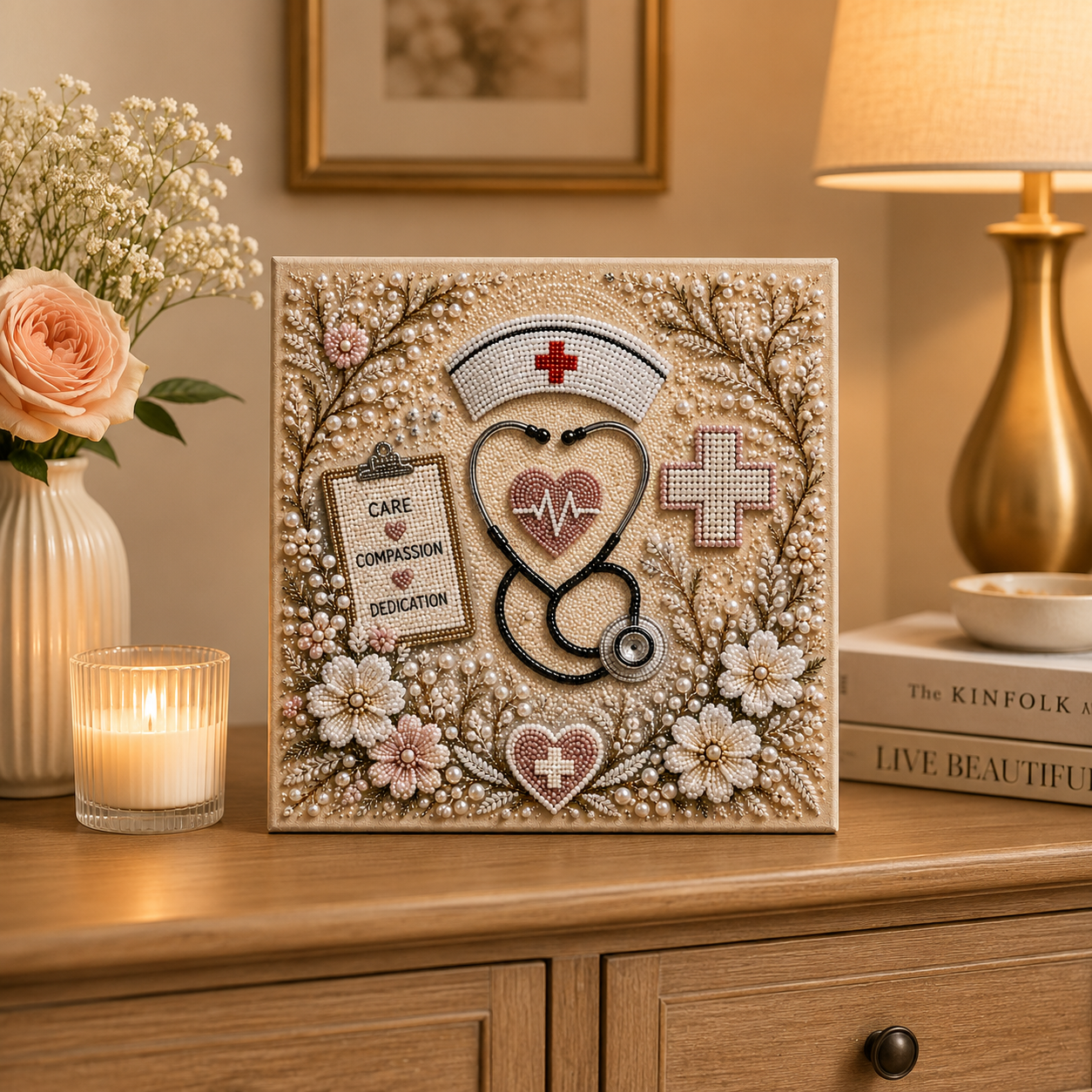 📈🔥2026 Top Picks👩⚕️ Nurse Pearl Art DIY Kit