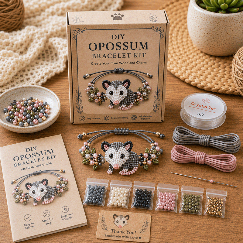 DIY Beaded Bracelet Making Kit ๐โจ โ Relaxing Jewelry Craft Set for Beautiful Handmade Bracelets