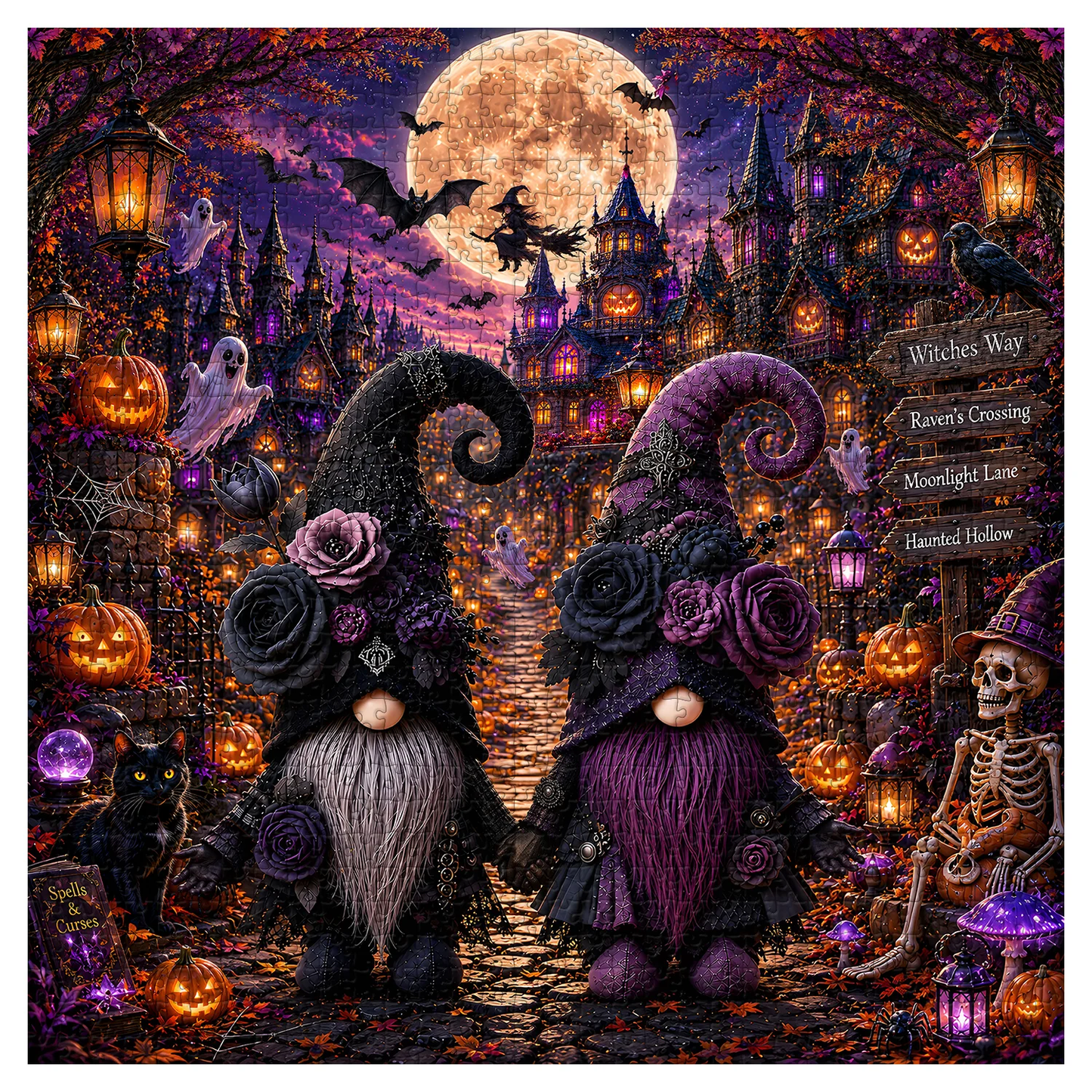 Create, Learn, and Enjoy Halloween Together with a Hands-On Puzzle Craft ๐๐จโ๐ฉโ๐งโ๐ฆโจ