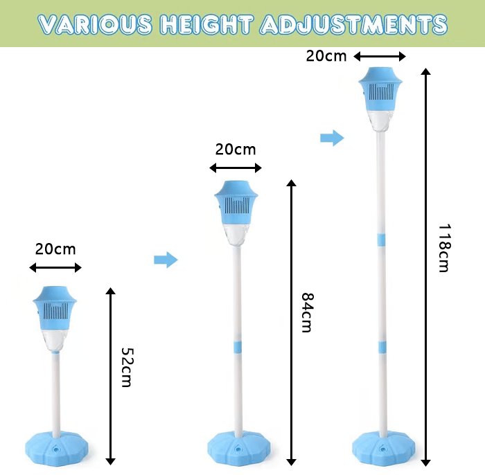 🫧Adjustable Standing Bubble Machine – Fun for Kids, Perfect for Parties & Outdoor Atmosphere Lighting 🎉