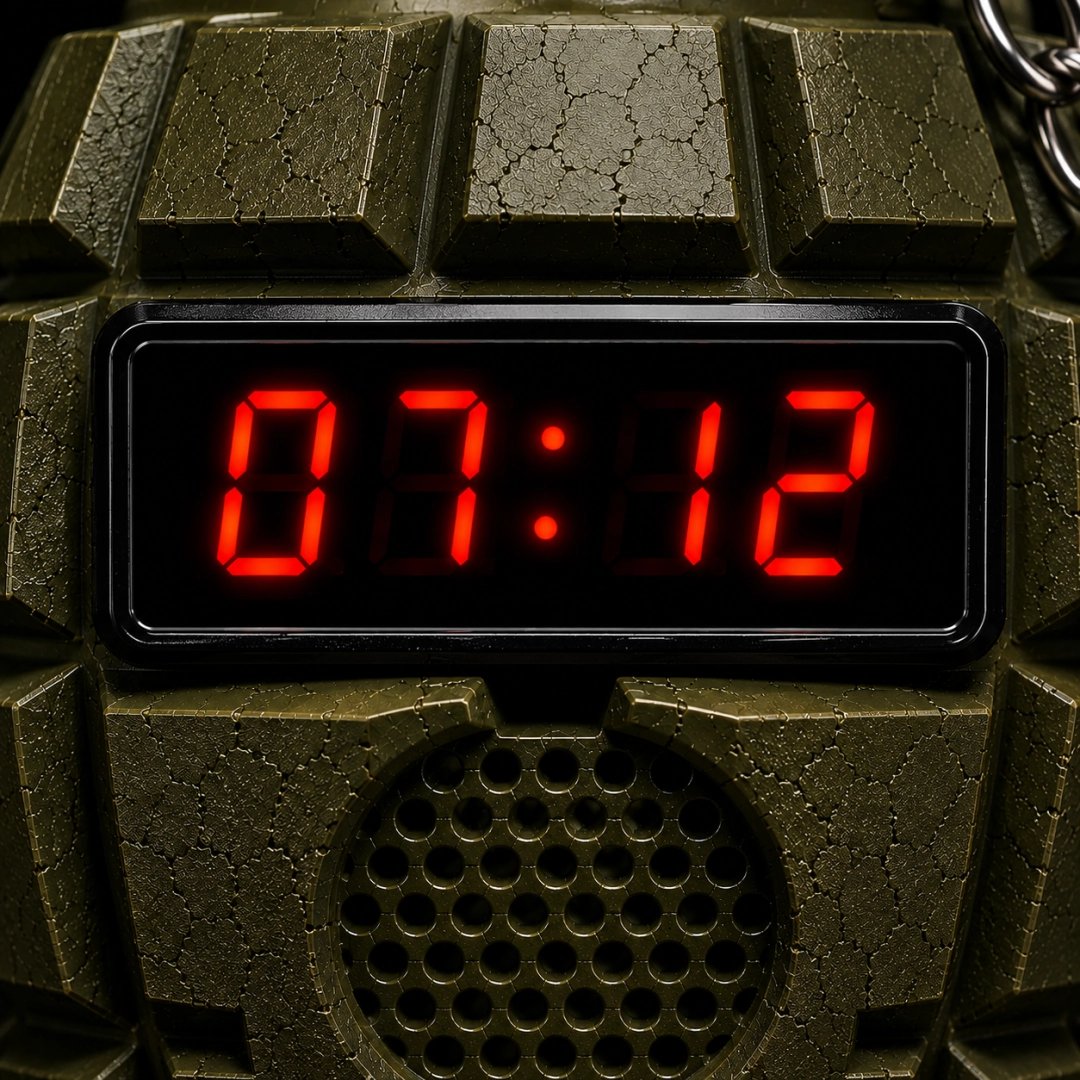 🔥Enjoy a 48% discount now!🔥Grenade Alarm Clock