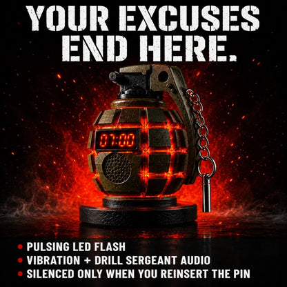 🔥Enjoy a 48% discount now!🔥Grenade Alarm Clock