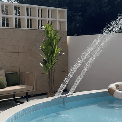 🌟 New Series — Pool Fountain for Above-ground Pool & Inground Pool Outdoor Waterfall Spray Installation✨ | 🚚BUY 2 FREE SHIPPING!!!