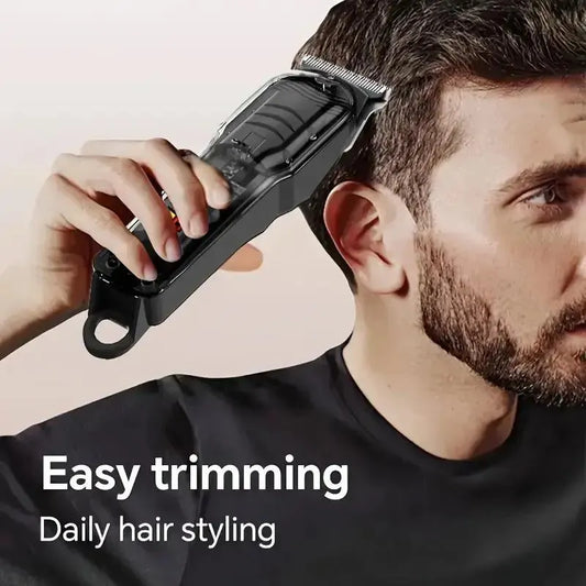 📢📢50% OFF !! ⏰Precision hair clipper with LCD display