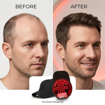 🔥 Power Red Light Therapy Cap🔥 | Reverse Thinning Hair Completely Infrared Hair Growth Cap