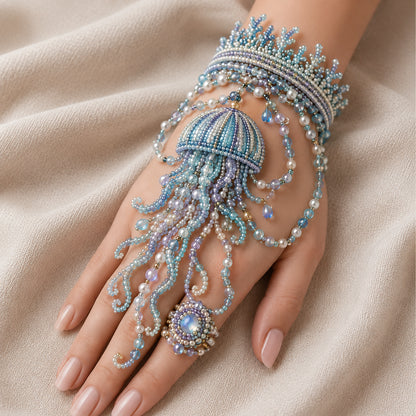🔥Last Day BUY 3 GET 1 FREE🌊 DIY Ocean Beaded Bracelet Kit – Create Your Own Sea-Inspired Jewelry ✨