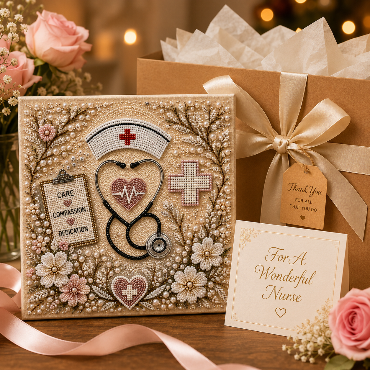 📈🔥2026 Top Picks👩‍⚕️ Nurse Pearl Art DIY Kit