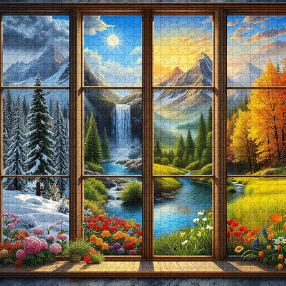 Create a Beautiful Healing Landscape with Your Own Hands 🏞️✨ A Fun Way to Relax