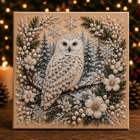 📈🔥2026 Top Picks🐦 Cardinal Winter Pearl Art DIY Kit