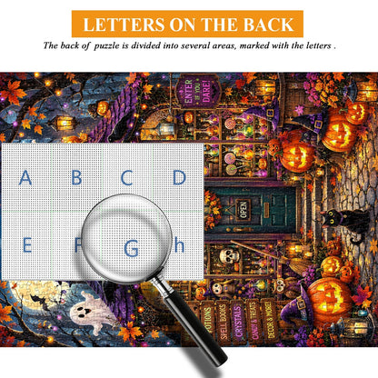 Create, Learn, and Enjoy Halloween Together with a Hands-On Puzzle Craft 🎃👨‍👩‍👧‍👦✨