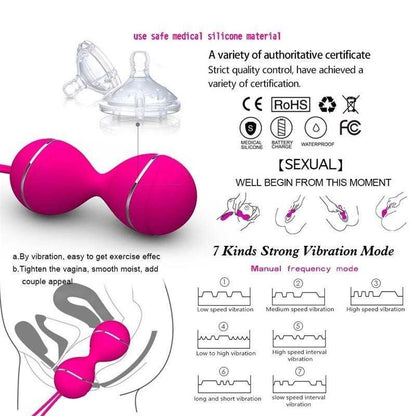🔥 2026 Best Seller 💞 Wireless Remote Control Vibrating Egg with 7 Intense Modes