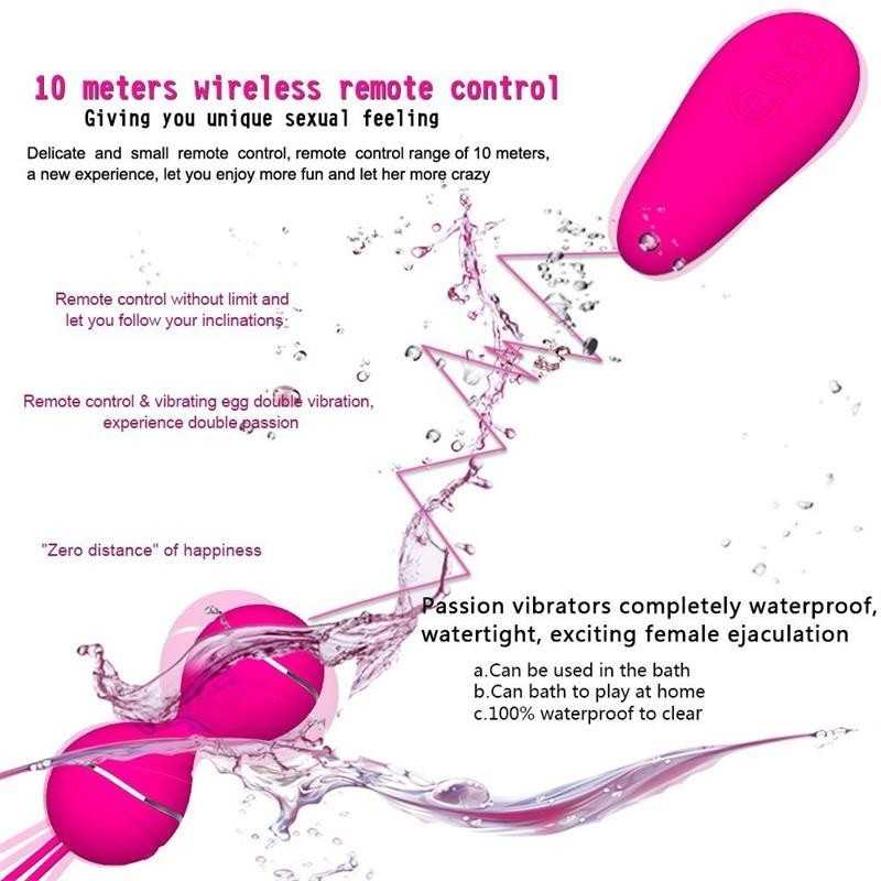 🔥 2026 Best Seller 💞 Wireless Remote Control Vibrating Egg with 7 Intense Modes
