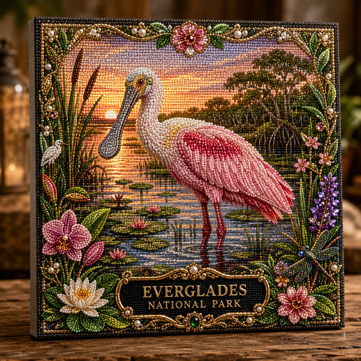 America’s National Parks Pearl Art Kit 🏞️✨ – DIY Beaded Landscape Wall Art