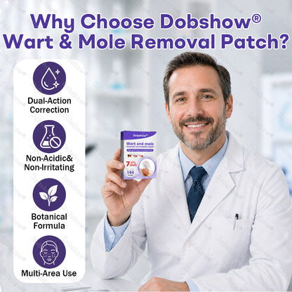 🏅𝙏𝙂𝘼 𝘼𝙥𝙥𝙧𝙤𝙫𝙚𝙙 | Dobshow® Wart and mole removal microneedle patch