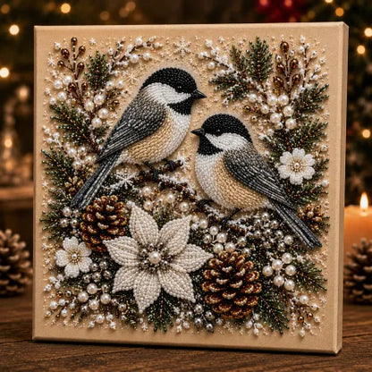 📈🔥2026 Top Picks🐦 Cardinal Winter Pearl Art DIY Kit