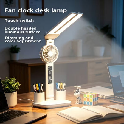 Multifunctional Fan Desk Lamp