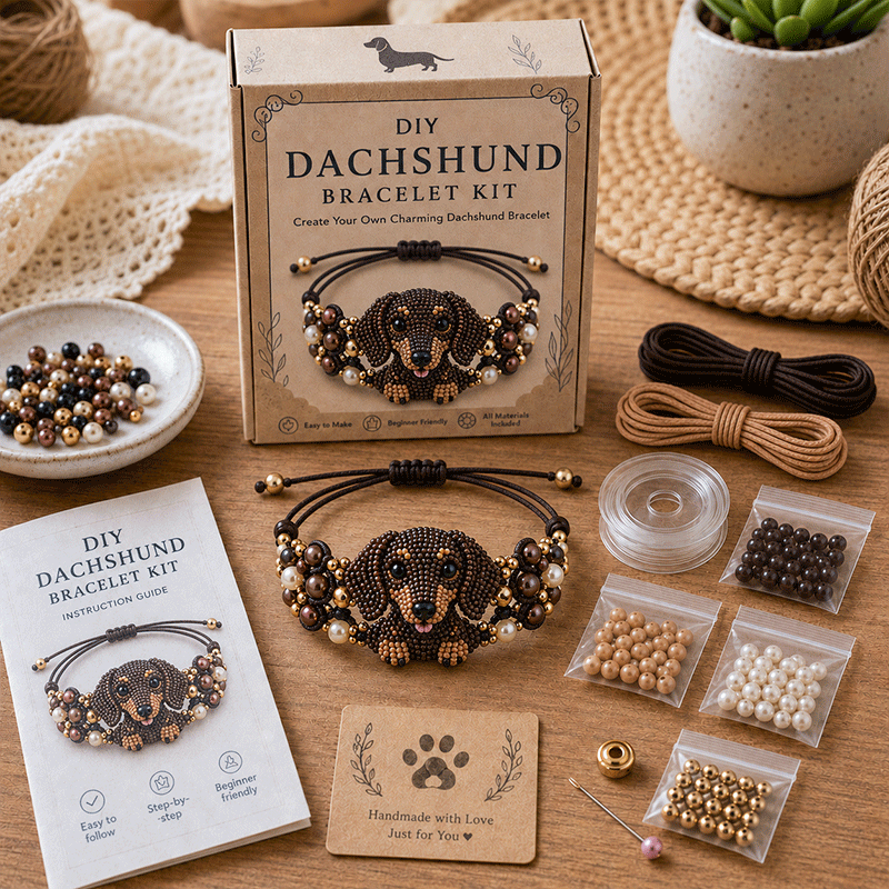 DIY Beaded Bracelet Making Kit 💎✨ – Relaxing Jewelry Craft Set for Beautiful Handmade Bracelets