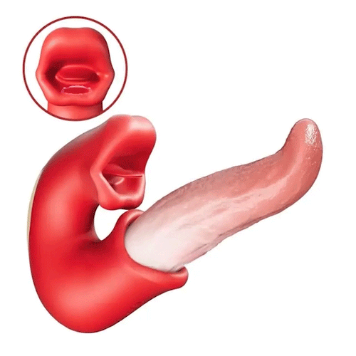 2026 Upgraded 3-in-1 Rose Toy – Automatic Thrusting G-Spot Vibrator & Air-Pulse Clit Sucker, Waterproof Liquid Silicone with Smart Heating🗽