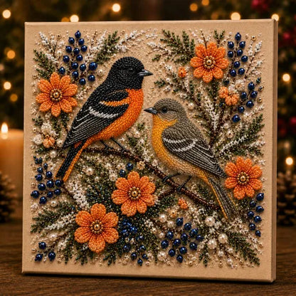 📈🔥2026 Top Picks🐦 Cardinal Winter Pearl Art DIY Kit