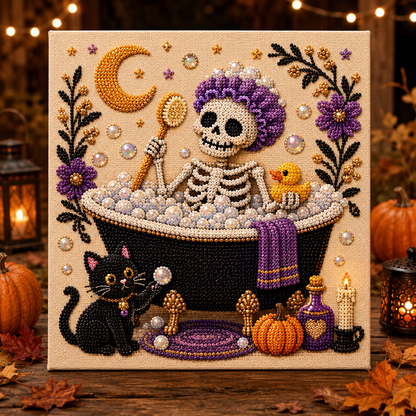 🎃 Absurd Halloween Moments Pearl Art Kit 👻🎃 – Spooky‑Cute DIY Beaded Wall Art