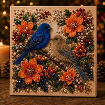 📈🔥2026 Top Picks🐦 Cardinal Winter Pearl Art DIY Kit
