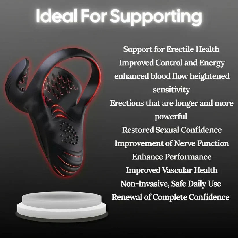 💥New on sale 2026 💞 Vibrating Electric Male Masturbation Lock Ring (Charging)