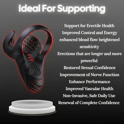 💥New on sale 2026 💞 Vibrating Electric Male Masturbation Lock Ring (Charging)