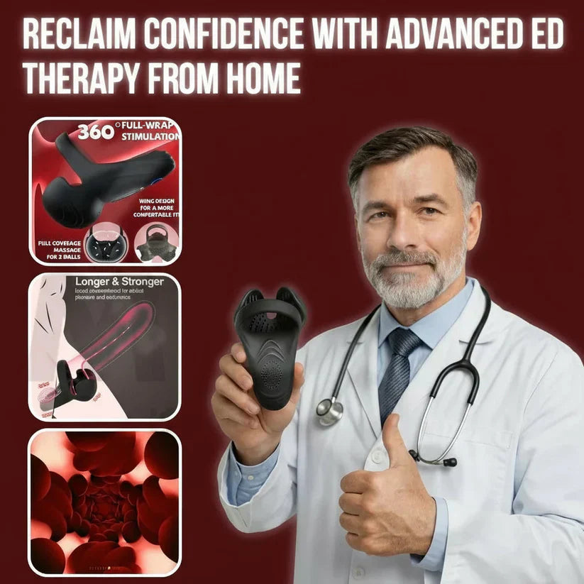 💥New on sale 2026 💞 Vibrating Electric Male Masturbation Lock Ring (Charging)