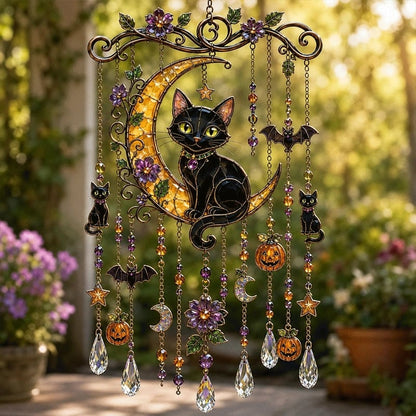 💥 Limited Time 40% OFF – 👻🎃Halloween Suncatcher Wind Chime