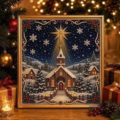DIY Framed Christmas Pearl Art Kit