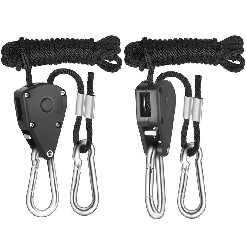 1/8 Inch Adjustable Rope Ratchet Hanger (2-Pack)