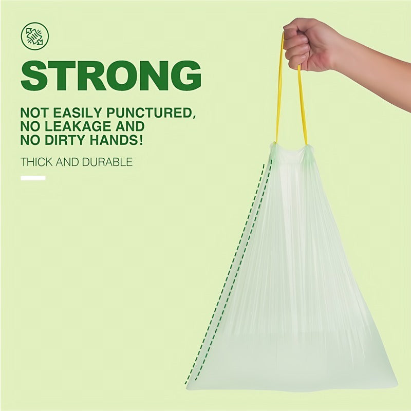 SÖNGREE 4 Gallon Drawstring Trash Bags 60 Count