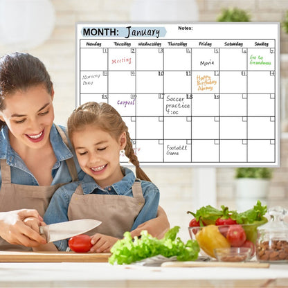 Magnetic Fridge Calendar Board Set