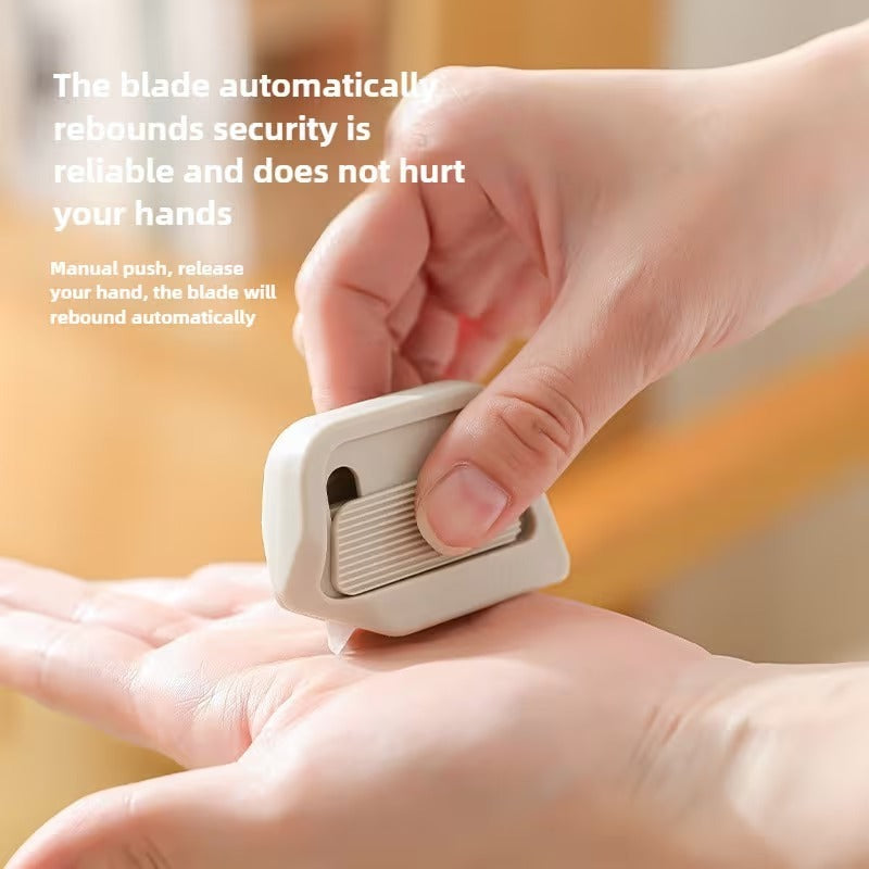 Magnetic Automatic Rebound Utility Knife