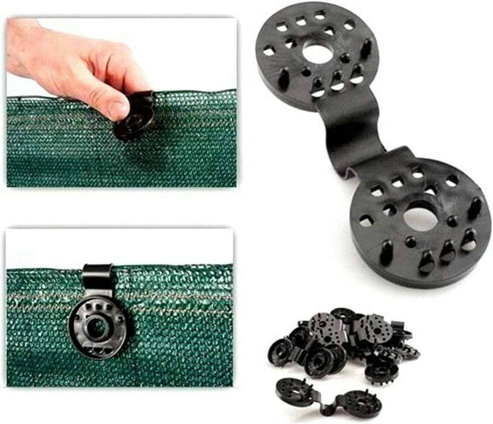 50PCS Shade Cloth Plastic Clips