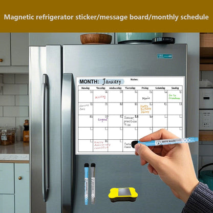Magnetic Fridge Calendar Board Set