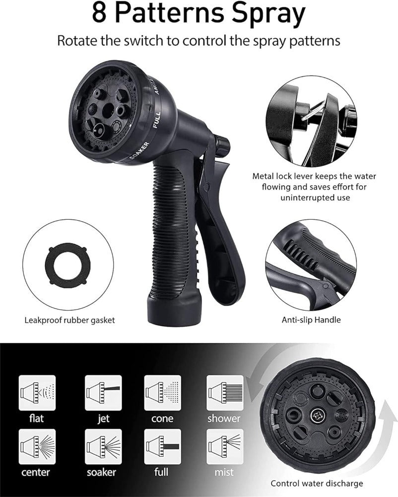 25FT Expandable Garden Hose Pipe Set