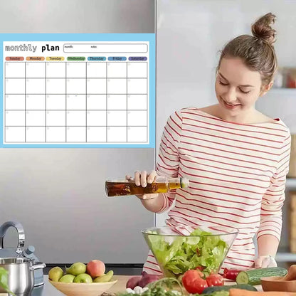 Magnetic Fridge Calendar Board Set