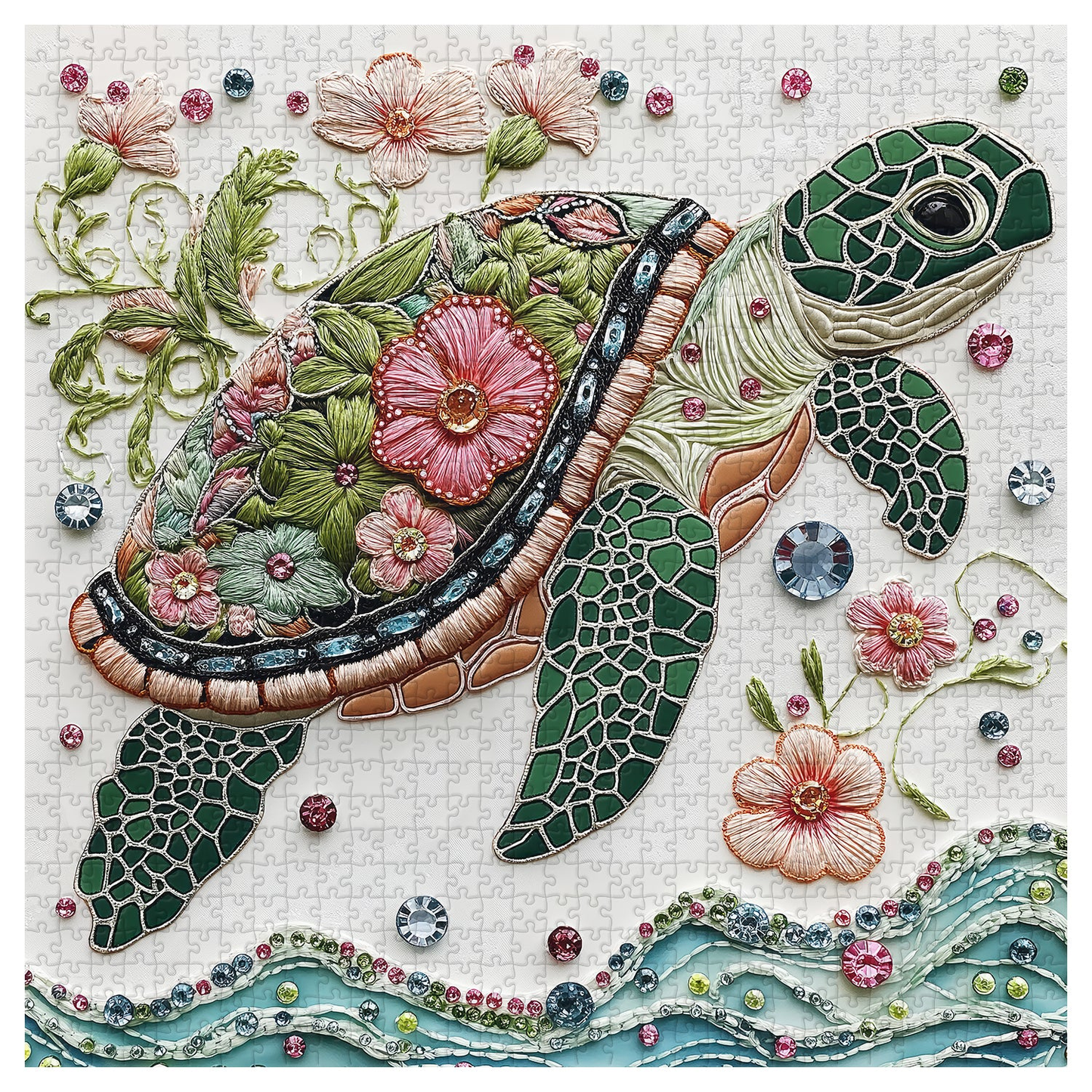 Exquisite Paper Art: Create, Relax, and Unwind with a Colorful Animal Puzzle 🧩✨🌿