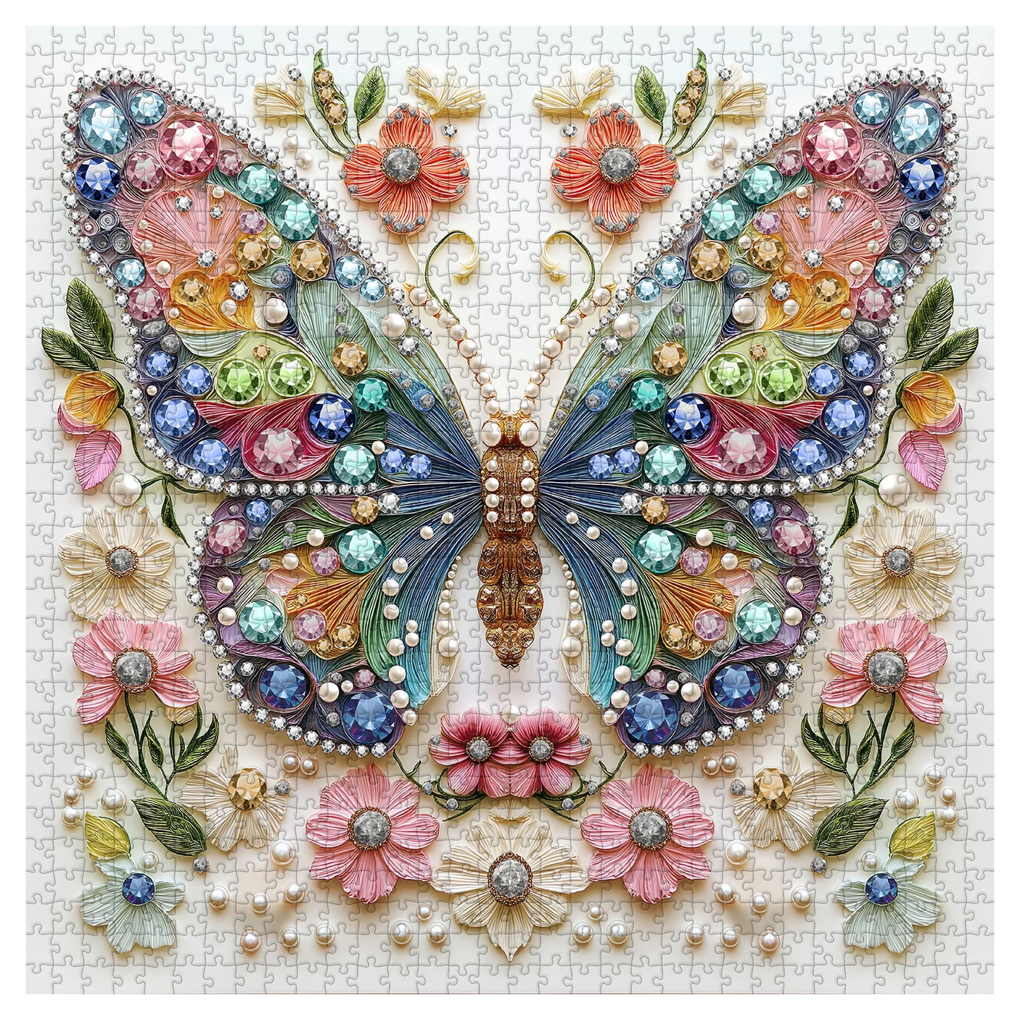 Exquisite Paper Art: Create, Relax, and Unwind with a Colorful Animal Puzzle 🧩✨🌿
