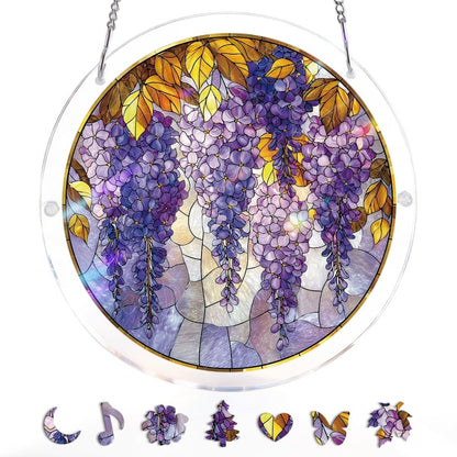 🧩 Stained-Glass Puzzle Kit: A Calm, Colorful Escape for Your Hands & Heart 💖🌿