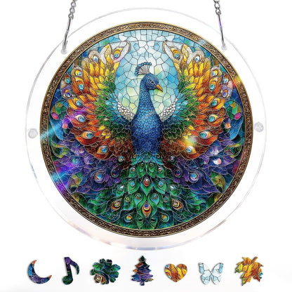 🧩 Stained-Glass Puzzle Kit: A Calm, Colorful Escape for Your Hands & Heart 💖🌿