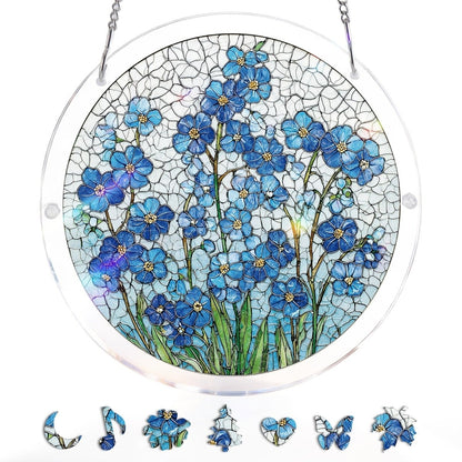 🧩 Stained-Glass Puzzle Kit: A Calm, Colorful Escape for Your Hands & Heart 💖🌿
