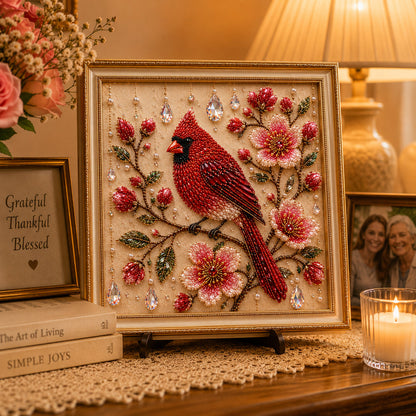 Luxury Bird Pearl Art DIY Kit for Elegant Home Decor, Relaxing Handcraft Projects and Gift‑Ready Wall Art