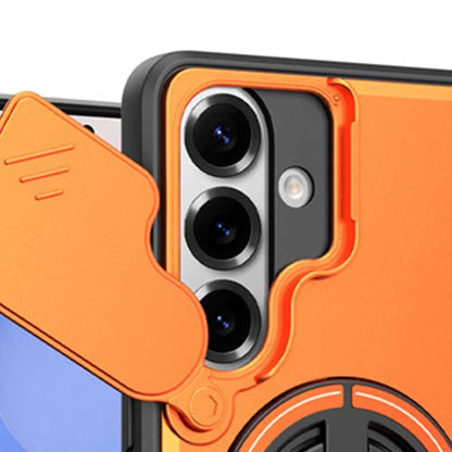 💥🏆 Flash Sale: 49% OFF! Samsung Phone Case – Sliding Camera Cover, Rotatable Ring, Magnetic Mount