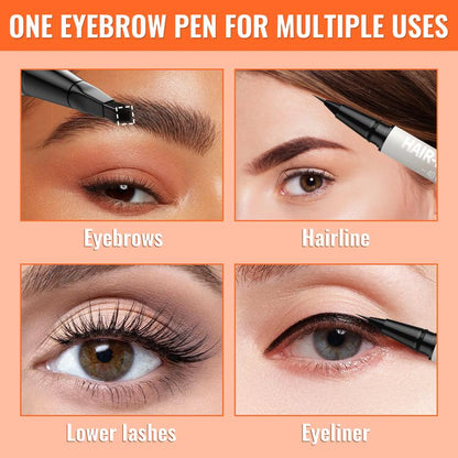 🌟 ✨ 4D Brow Pen – For Natural, All-Day Eyebrow & Eyeliner Perfection! 💁‍♀