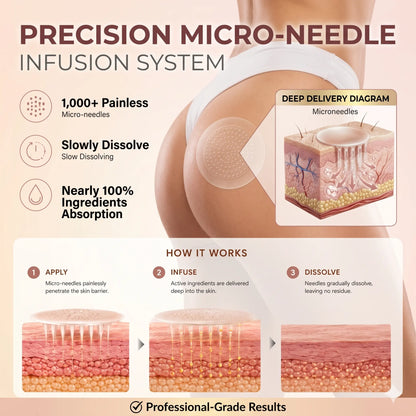 CurveSculpt Micro-Patch ✦ Sculpt • Firm • Smooth Lower Body Curves ✦ Micro-Needle Infusion System