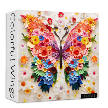 Exquisite Paper Art: Create, Relax, and Unwind with a Colorful Animal Puzzle 🧩✨🌿