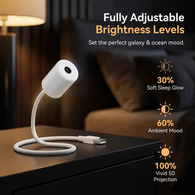 Holographic Night Light Projector