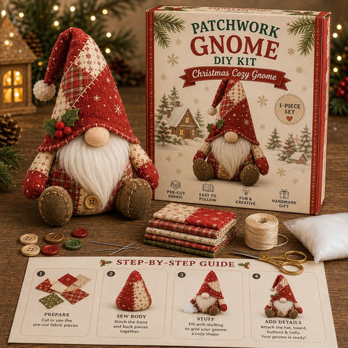 🧵DIY Patchwork Animal Kit – Create Your Own Adorable Animals